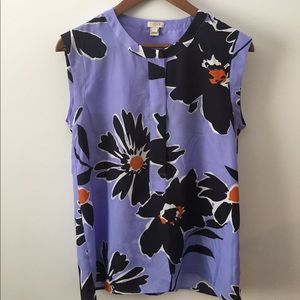 J. Crew sleeveless top